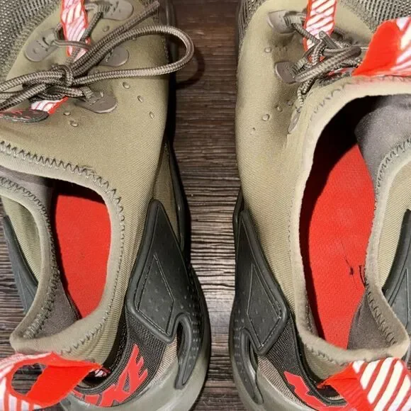 Nike Huarache Drift GS 'Olive' as 7Y - Picture 8 of 9